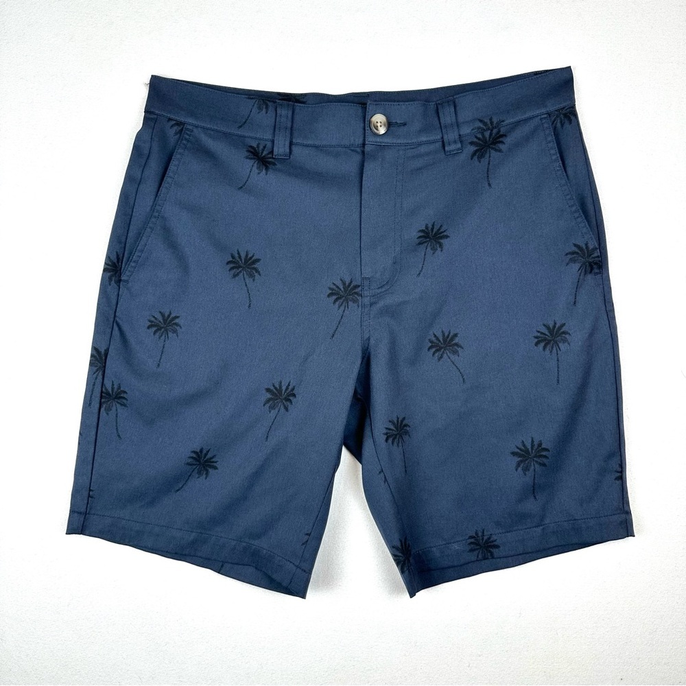 Travis Matthew Palm Tree Performance Shorts Tropical Golf Athleisure